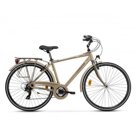 Lombardo Mirafiori 270 28" Uomo Trekking Brown Tan Matt ποδήλατο πόλης