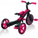 Globber Trike Explorer 4 in1-Red Τρίκυκλο ποδήλατο bebe & ισορροπίας