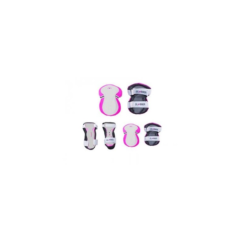 Globber σετ προστατευτικών αξεσουάρ XXS pink (540-100) για ποδήλατο ή πατίνι