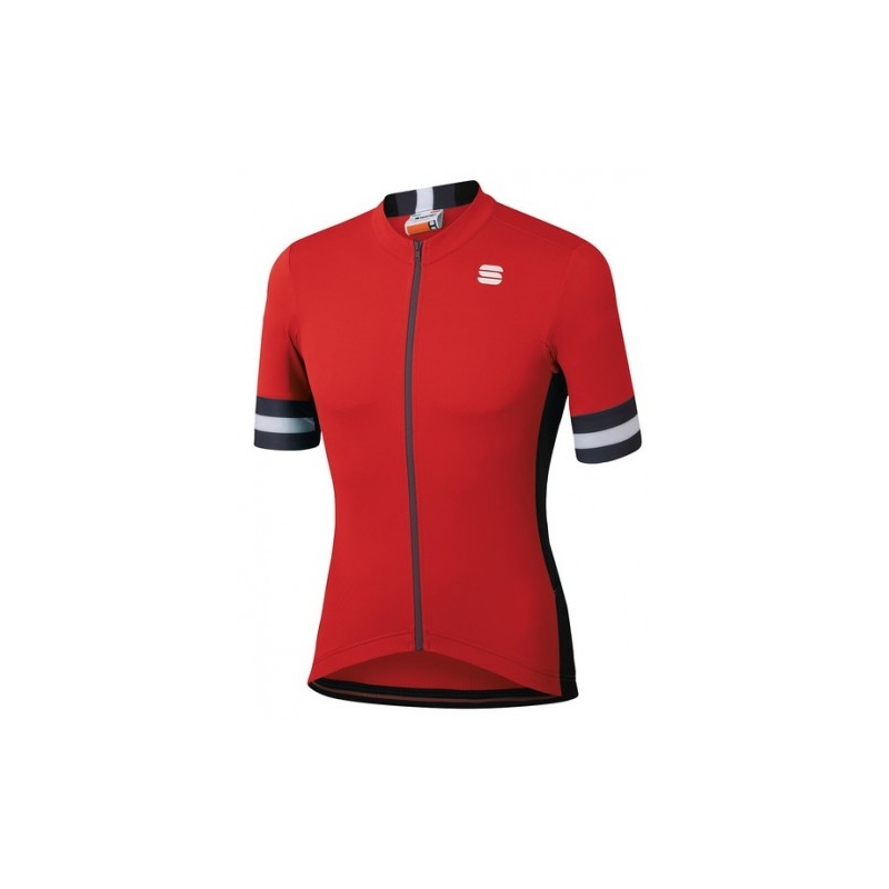 Μπλούζα με κοντό μανίκι Sportful KITE Jersey S/S - red Dalavikas bikes