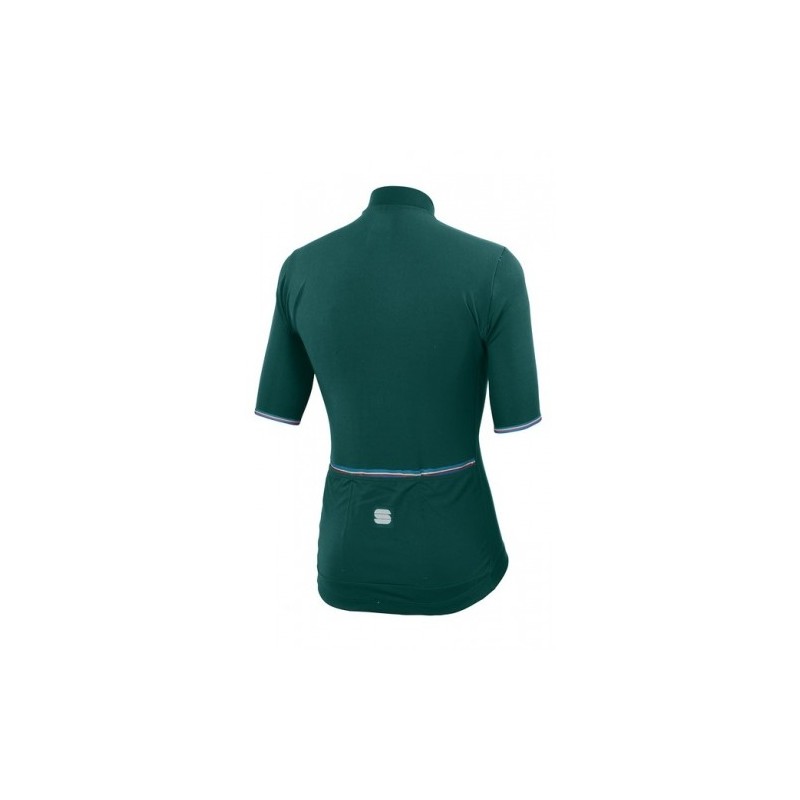 Μπλούζα με κοντό μανίκι Sportful ITALIA Jersey S/S - Green
