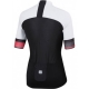 Μπλούζα με κοντό μανίκι Sportful STRIKE Jersey S/S - Black/White