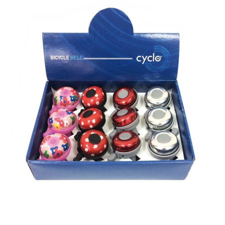 Κουδούνια Cyclo 031A σε τρία χρώματα.