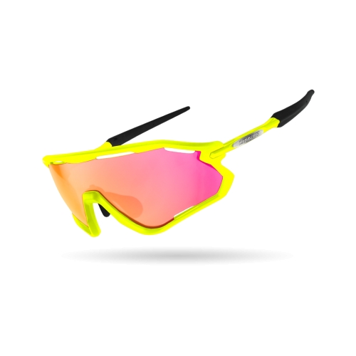 Limar Vega yellow Polycarbonate ποδηλατικά γυαλιά ηλίου