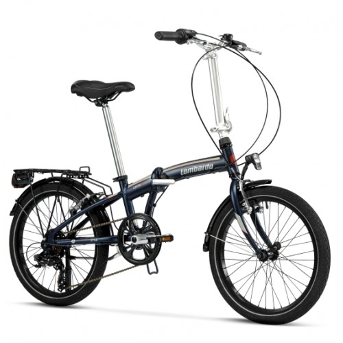 Lombardo Capri 20" Night Blue Silver Matt Αναδιπλούμενο (σπαστό) ποδήλατο Δαλαβίκας bikes