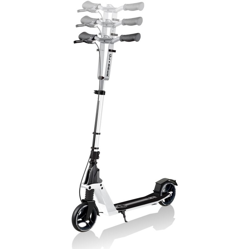 Globber Scooter One K 165 BR Deluxe White Πατίνι- Scooter Dalavikas bikes