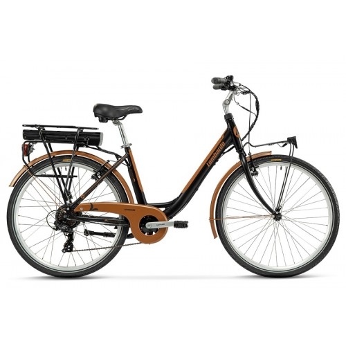 Lombardo Levanzo City E-Bike 26" Black/Copper ηλεκτρικό ποδήλατο Δαλαβίκας bikes