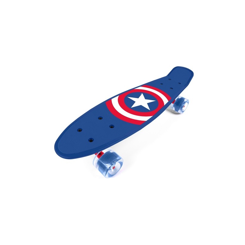 Παιδικό Skateboard-πατίνι (Pennyboard) Captain America πλαστικό Dalavikas bikes