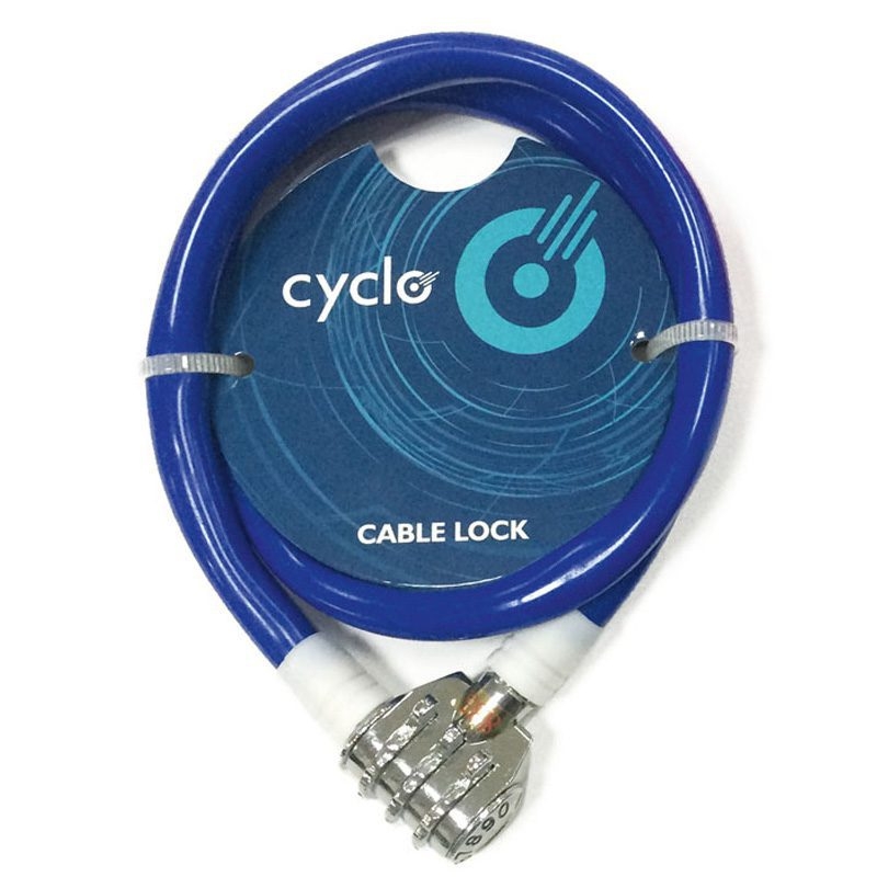 Κλειδαριά ποδηλάτου Cyclo 65 cm με συνδυασμό μπλε Dalavikas bikes