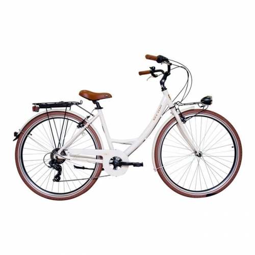 SECTOR LIKE 28'' ποδήλατο πόλης αλουμινίου καφέ ελαστικά Δαλαβίκας bikes