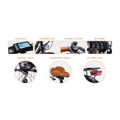 RKS MJ1  Ηλεκτρικό ποδήλατο πόλης
