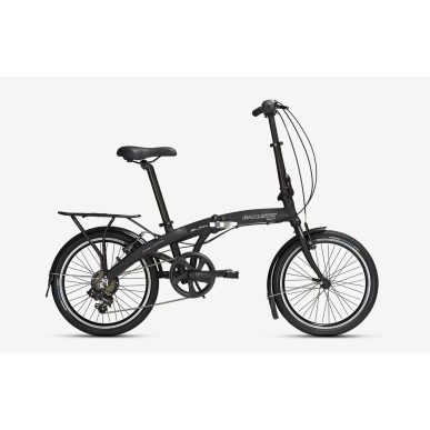 Ballistic Elfin Αναδιπλούμενο (σπαστό) Αλουμινίου ποδήλατο 20'' μαύρο