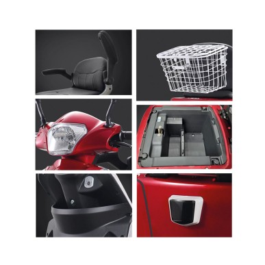 E-RIDE Handy 25 KM/H - Ηλεκτρικό τρίκυκλο scooter -χωρίς δίπλωμα