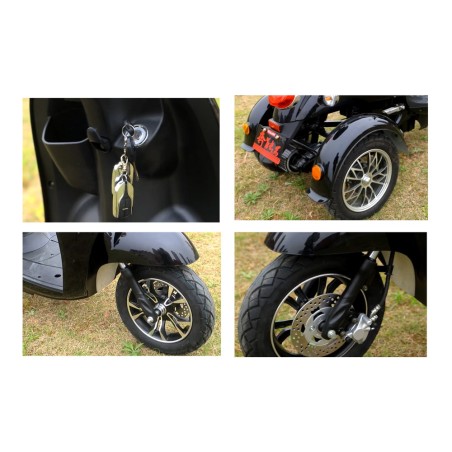 E-RIDE Falcon -B 25 KM/H - Ηλεκτρικό τρίκυκλο scooter -χωρίς δίπλωμα