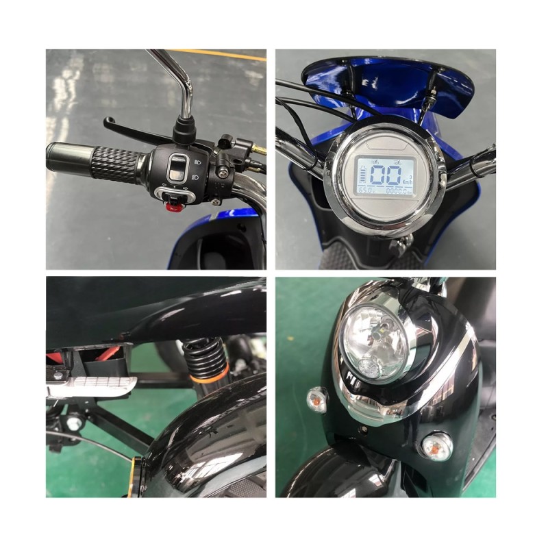 E-RIDE Falcon C 25 KM/H - Ηλεκτρικό τρίκυκλο scooter -χωρίς δίπλωμα