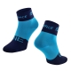 Force One Μπλε-Μαύρο κοντές ποδηλατικές κάλτσες
