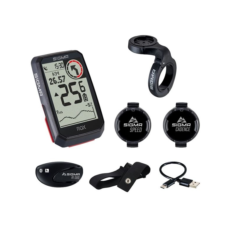 SIGMA ROX 4.0 Sensor SET κοντέρ, ποδηλάτου, GPS Dalavikas bikes
