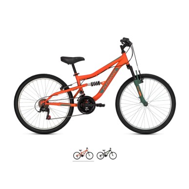 Clermont  Pamir 24' παιδικό ποδήλατο ΜΤΒ full Suspension, Shimano
