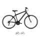 Clermont Stylous 28' ποδήλατο Trekking Shimano, μαύρο