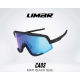 Limar Chaos matt black blue ποδηλατικά γυαλιά ηλίου