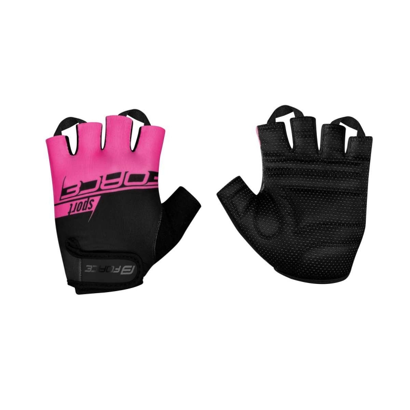 Force γάντια ενηλίκων Sport II pink Dalavikas bikes