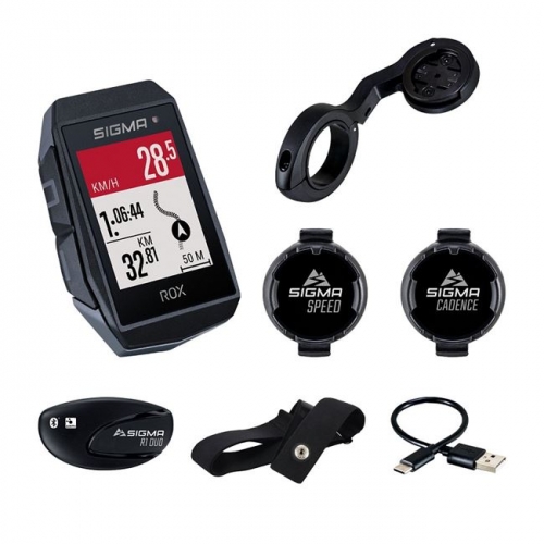 ΚΟΝΤΕΡ SIGMA ROX 11.0 HR EVO Sensor set Παλμογράφος & GPS Δαλαβίκας bikes