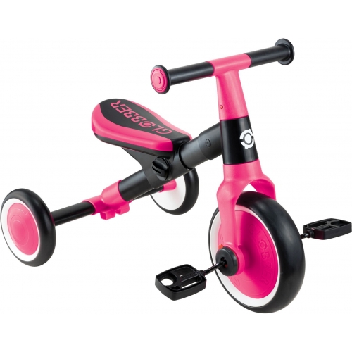 Globber Learning Bike Fuchsia Τρίκυκλο ποδήλατο bebe & ισορροπίας Δαλαβίκας bikes