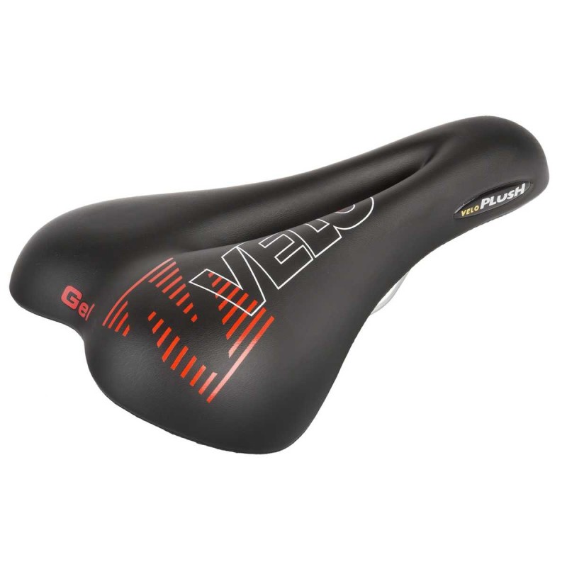 Σέλα Velo Plush Gel D1 ( Κόκκινο λογότυπο )
