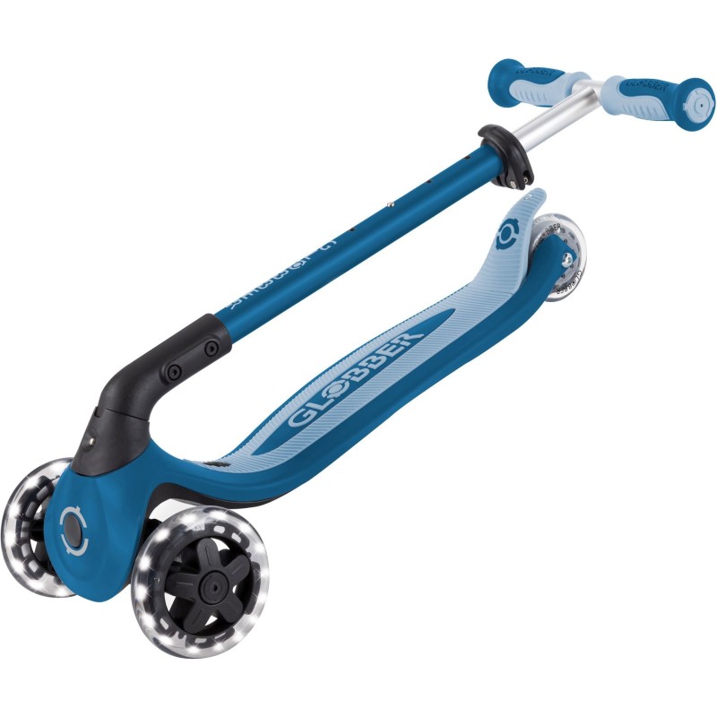 Globber Scooter Go-Up Baby Lights 360 Blue παιδικό Πατίνι- Scooter- καρότσι-περπατούρα 3-1