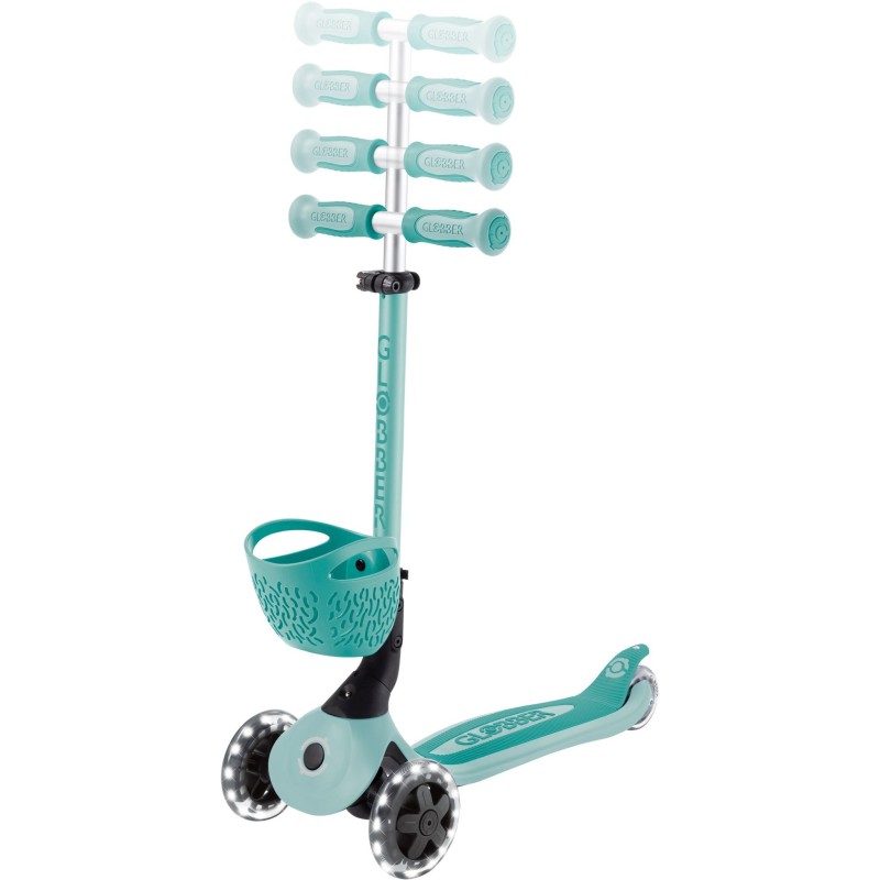 Globber Scooter Go-Up Baby Lights 360 Βεραμάν παιδικό Πατίνι- Scooter- καρότσι-περπατούρα 3-1