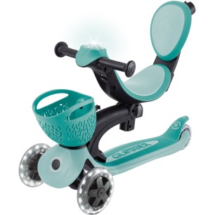 Globber Scooter Go-Up Baby Lights 360 Βεραμάν παιδικό Πατίνι- Scooter- καρότσι-περπατούρα 3-1