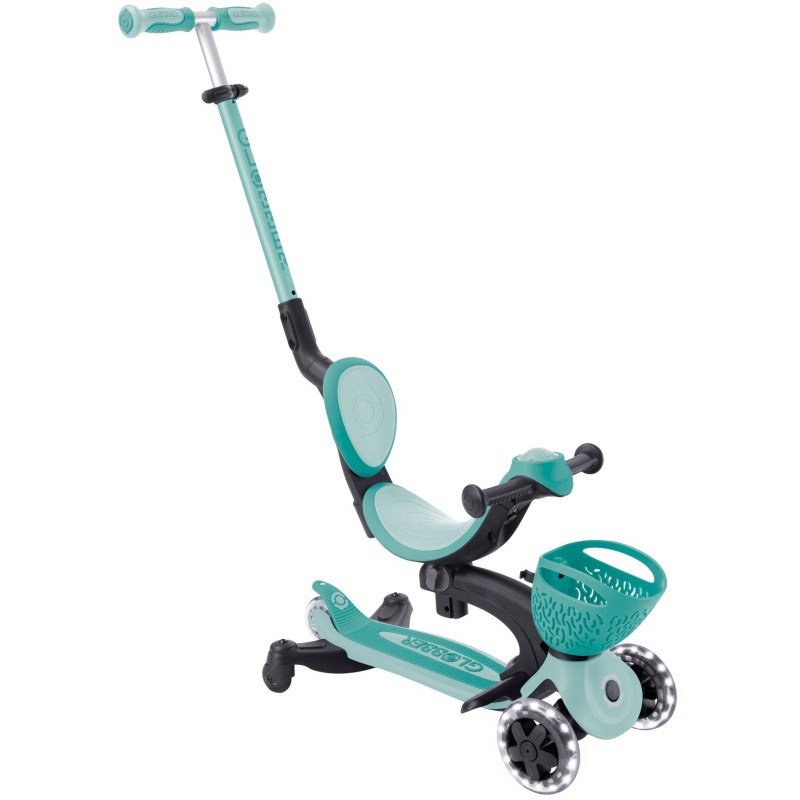 Globber Scooter Go-Up Baby Lights 360 Βεραμάν παιδικό Πατίνι- Scooter- καρότσι-περπατούρα 3-1