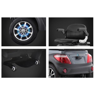 E-RIDE ELITE-B E-RIDE 25 KM/H Τετράκυκλο Ηλεκτρικό scooter (χωρίς δίπλωμα)