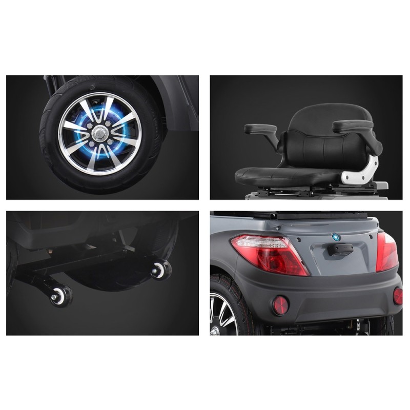 E-RIDE ELITE-B E-RIDE 25 KM/H Τετράκυκλο Ηλεκτρικό scooter (χωρίς δίπλωμα)