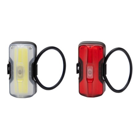 Zefal Vision F20 R20 Lumen USB σετ φώτα ποδηλάτου (εμπρόσθιο, οπίσθιο)