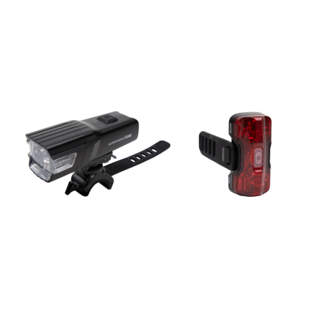 Zefal Supervision F200 R150 Lumen USB σετ φώτα ποδηλάτου (εμπρόσθιο, οπίσθιο)