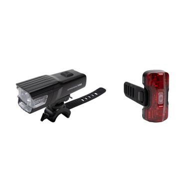 Zefal Supervision F200 R150 Lumen USB σετ φώτα ποδηλάτου (εμπρόσθιο, οπίσθιο)