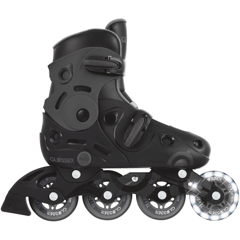Globber Inline Skates 2 In 1 No 34-37 Black