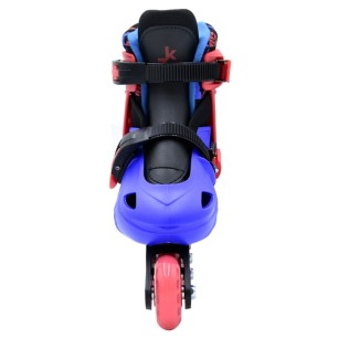 Inline Skates Athlo 1083 RBB αυξομειούμενα με κούμπωμα και Velcro, blue - πολλά νούμερα