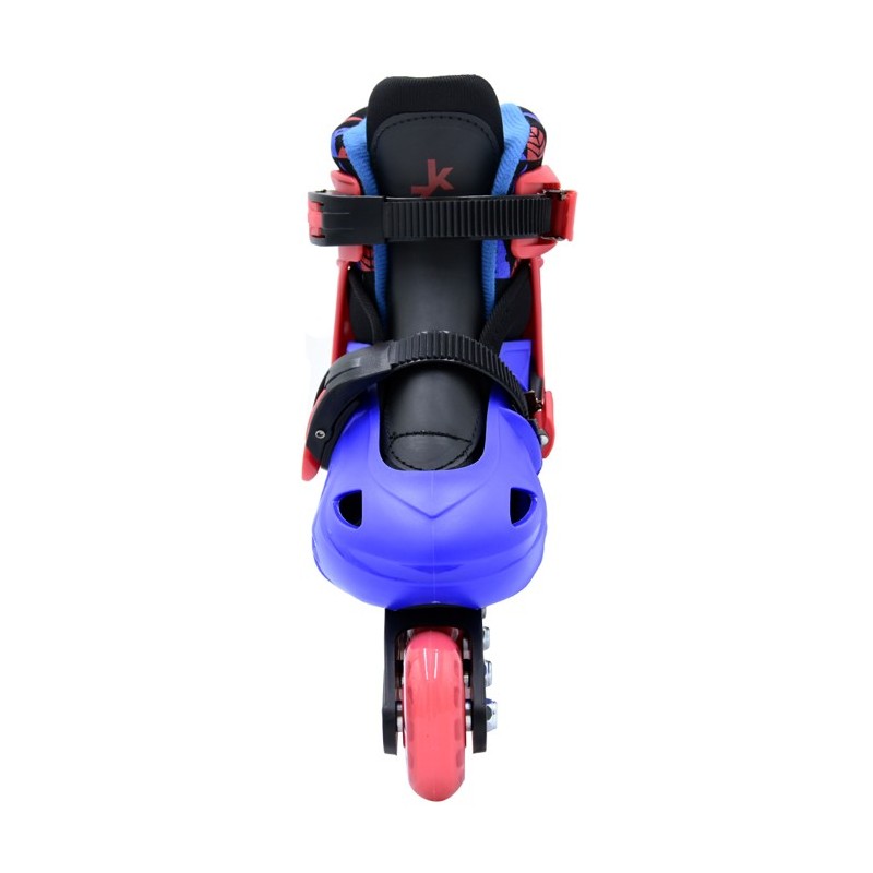 Inline Skates Athlo 1083 RBB αυξομειούμενα με κούμπωμα και Velcro, blue - πολλά νούμερα Inline Skates Athlo 1083 RBB αυξομειούμενα με κούμπωμα και Velcro, blue - πολλά νούμερα