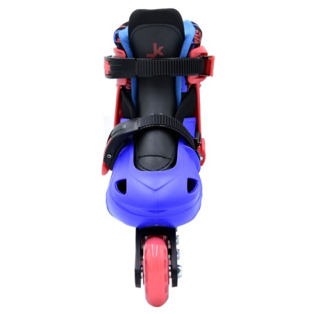Inline Skates Athlo 1083 RBB αυξομειούμενα με κούμπωμα και Velcro, blue - πολλά νούμερα