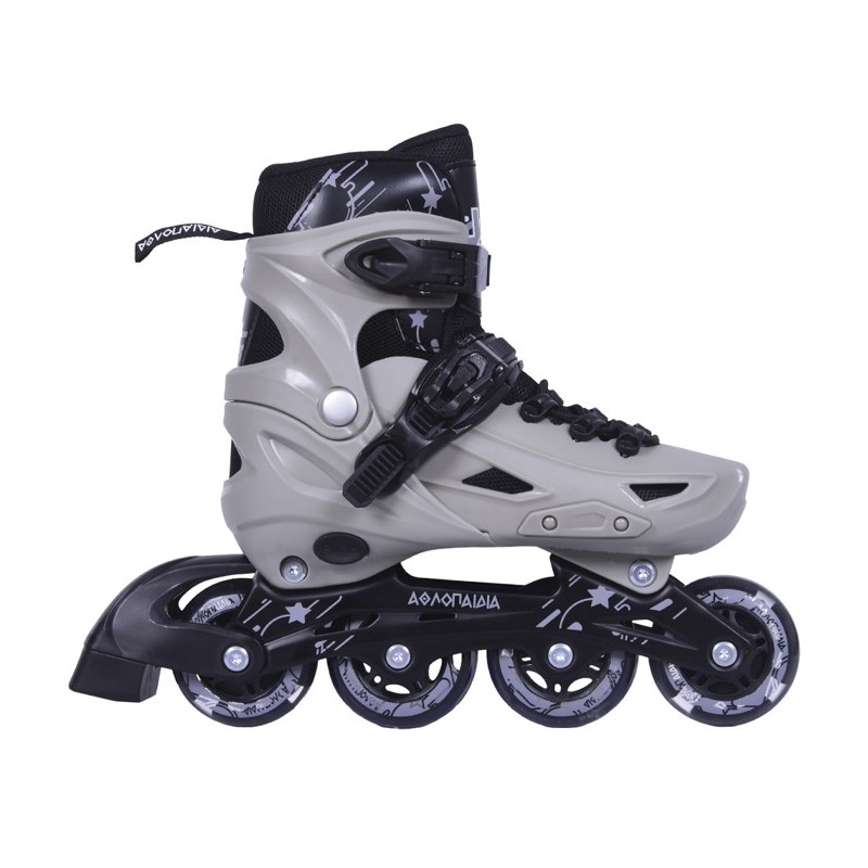 copy of copy of Inline Skates Athlo 10305 αυξομειούμενα με κούμπωμα και Velcro, pink - πολλά νο