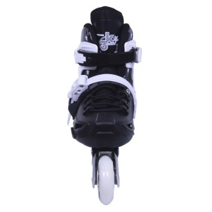 Inline Skates Athlo 10306bl αυξομειούμενα με κούμπωμα και Velcro, black - πολλά νούμερα