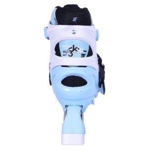 Inline Skates Athlo 10306bl αυξομειούμενα με κούμπωμα και Velcro, blue πολλά νούμερα