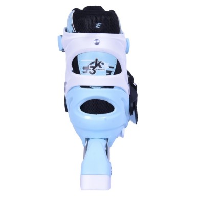 Inline Skates Athlo 10306bl αυξομειούμενα με κούμπωμα και Velcro, blue πολλά νούμερα