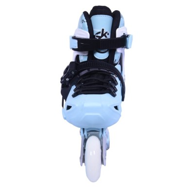 Inline Skates Athlo 10306bl αυξομειούμενα με κούμπωμα και Velcro, blue πολλά νούμερα