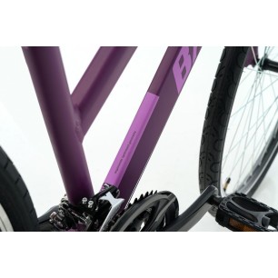 Ballistic Coaster W 28" ποδήλατο trekking γυναικείο μωβ ματ