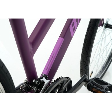 Ballistic Coaster W 28" ποδήλατο trekking γυναικείο μωβ ματ