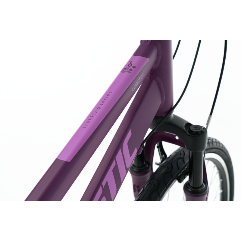 Ballistic Coaster W 28" ποδήλατο trekking γυναικείο μωβ ματ