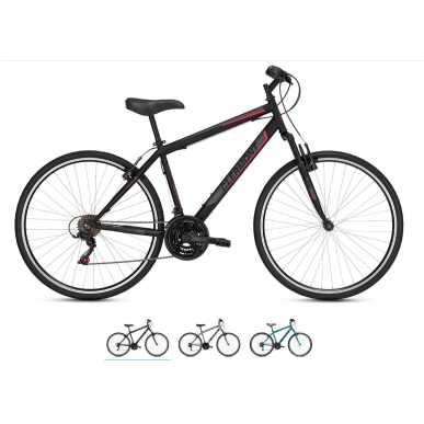 Clermont Stylous 28" ποδήλατο Trekking Shimano, μαύρο